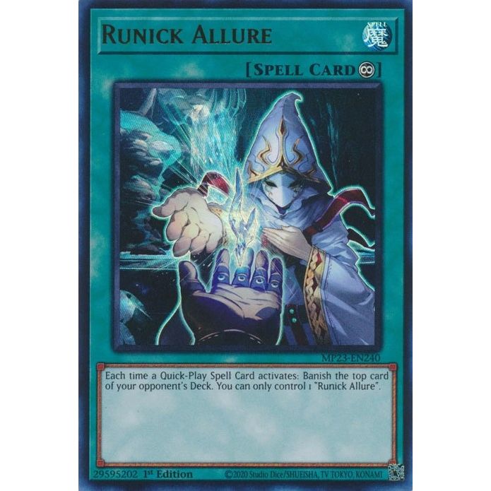 Image for Runick Allure (MP23-EN240) (MP23) - YuGiOh
