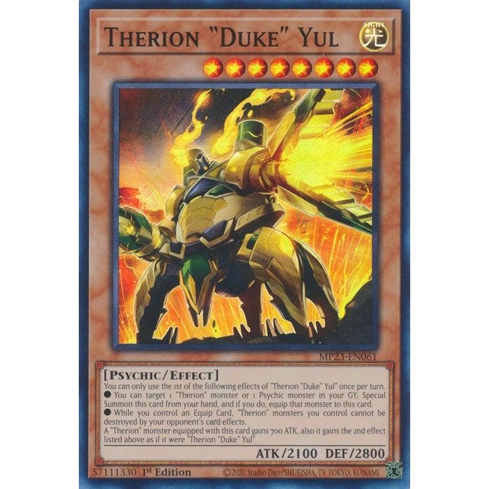 Image for Therion "Duke" Yul (MP23-EN061) (MP23) - YuGiOh