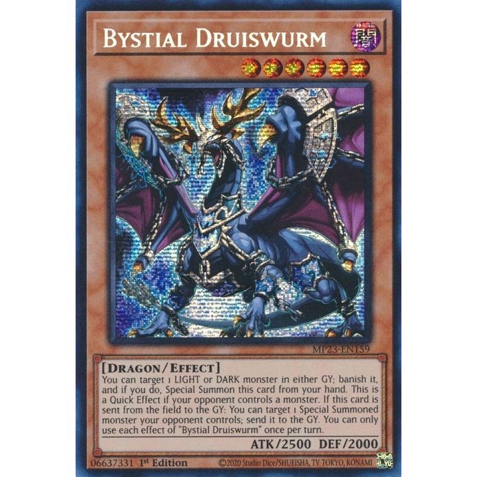 Image for Bystial Druiswurm (MP23-EN159) (MP23) - YuGiOh