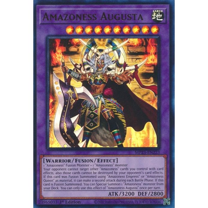 Image for Amazoness Augusta (MP23-EN223) (MP23) - YuGiOh