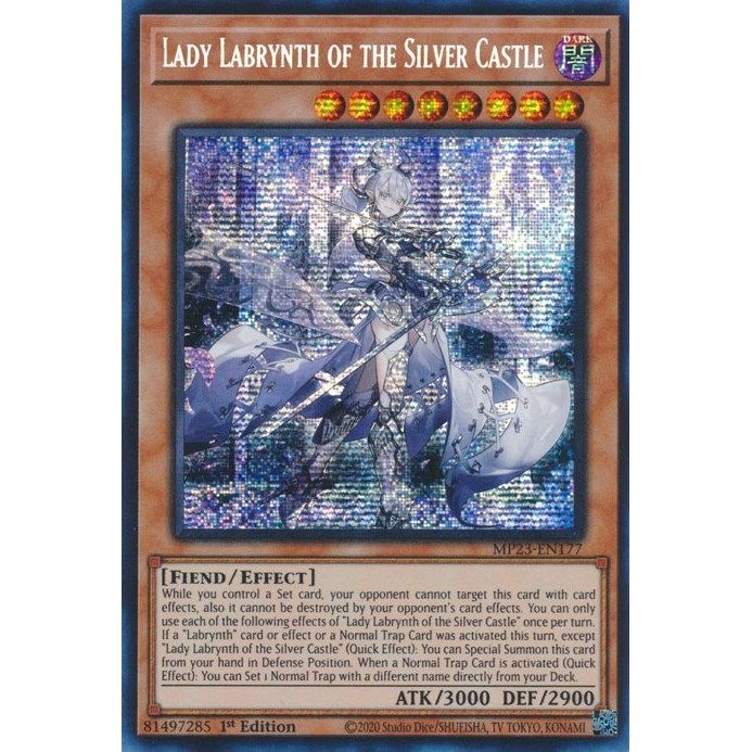 Image for Lady Labrynth of the Silver Castle (MP23-EN177) (MP23) - YuGiOh