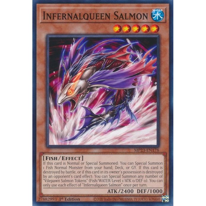 Image for Infernalqueen Salmon (MP23-EN178) (MP23) - YuGiOh