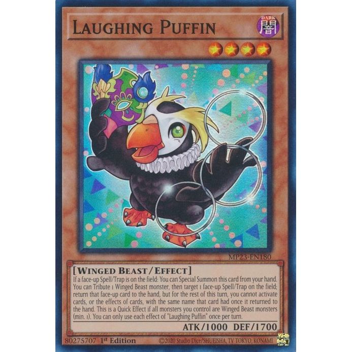 Image for Laughing Puffin (MP23-EN180) (MP23) - YuGiOh