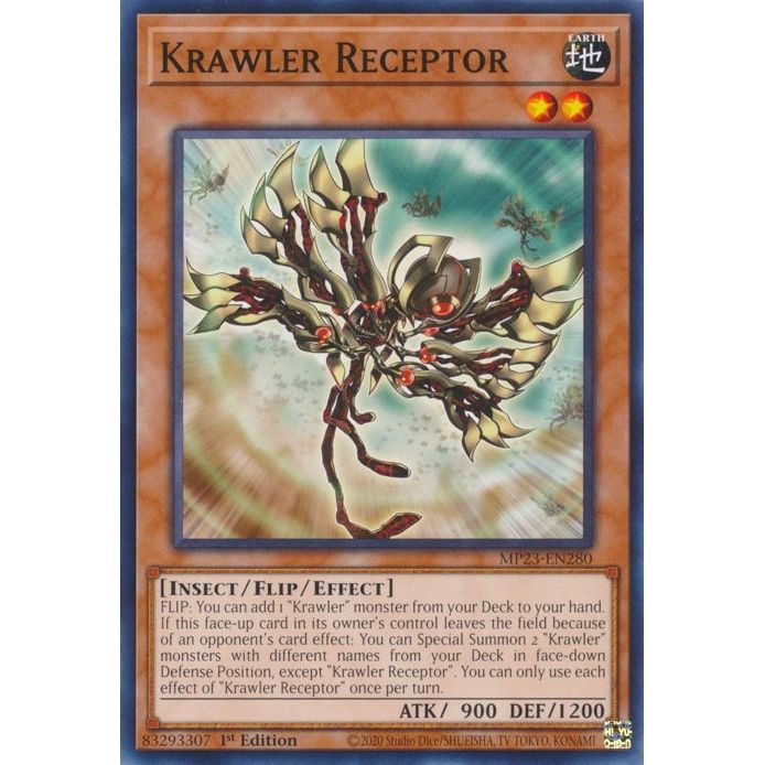 Image for Krawler Receptor (MP23-EN280) (MP23) - YuGiOh