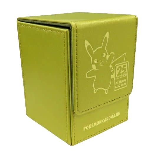 Image for Pokemon Center Japan Exclusive: 25th Anniversary Golden Deck Box - Deck Boxes