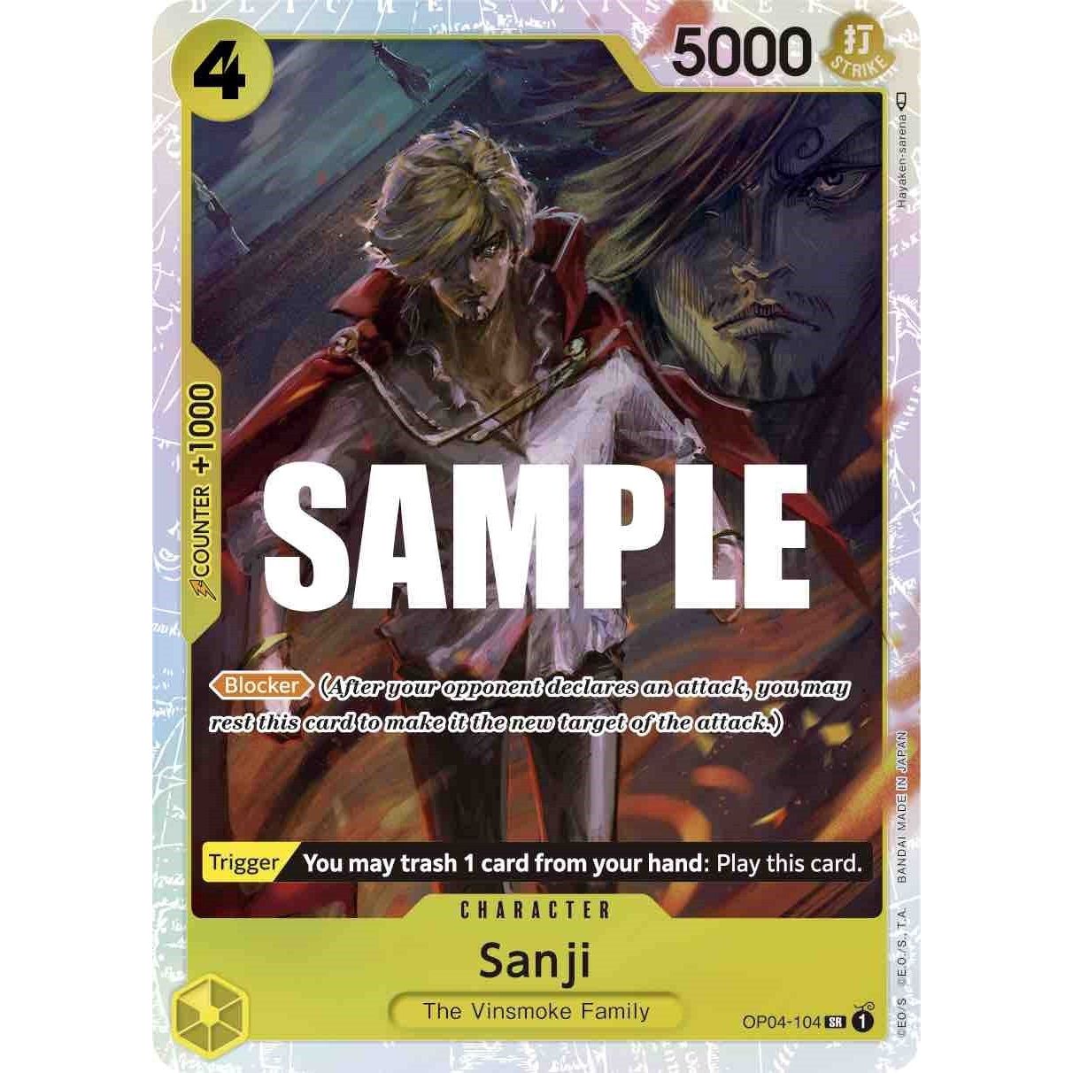 Image for Sanji (104) (OP04-104) (OP04) - One Piece Card Game