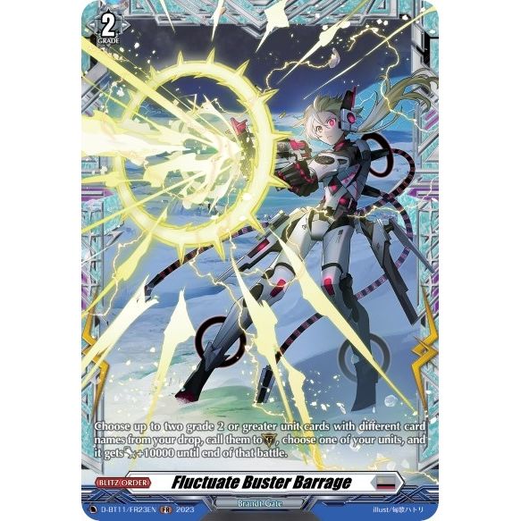 Image for Fluctuate Buster Barrage (FR) (D-BT11/FR23EN) (D-BT11) - Cardfight Vanguard