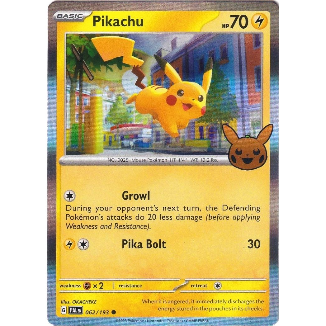 Image for Pikachu (062/193) (TTBB23) - Pokemon
