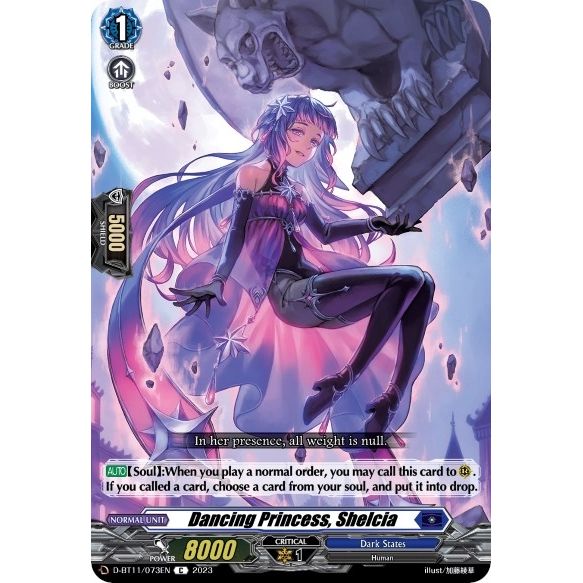 Image for Dancing Princess, Shelcia (D-BT11/073EN) (D-BT11) - Cardfight Vanguard