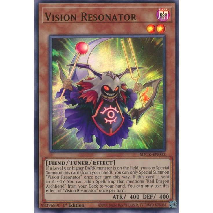 Image for Vision Resonator (SDCK-EN002) (SDCK) - YuGiOh
