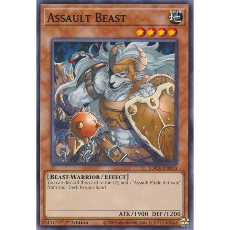 Image for Assault Beast (SDCK-EN018) (SDCK) - YuGiOh