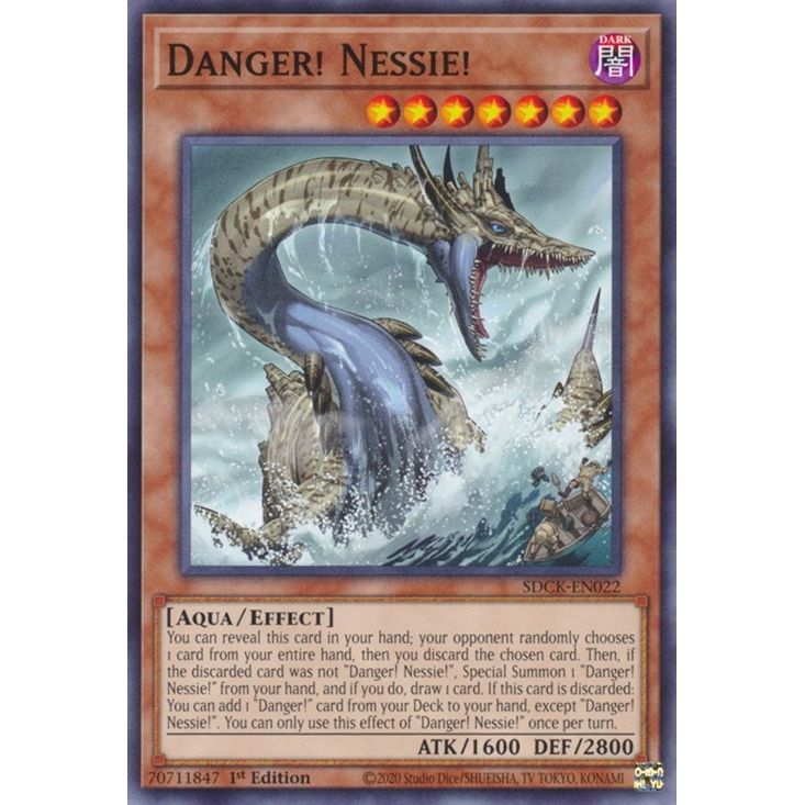 Image for Danger! Nessie! (SDCK-EN022) (SDCK) - YuGiOh