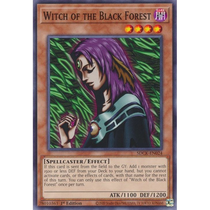 Image for Witch of the Black Forest (SDCK-EN024) (SDCK) - YuGiOh