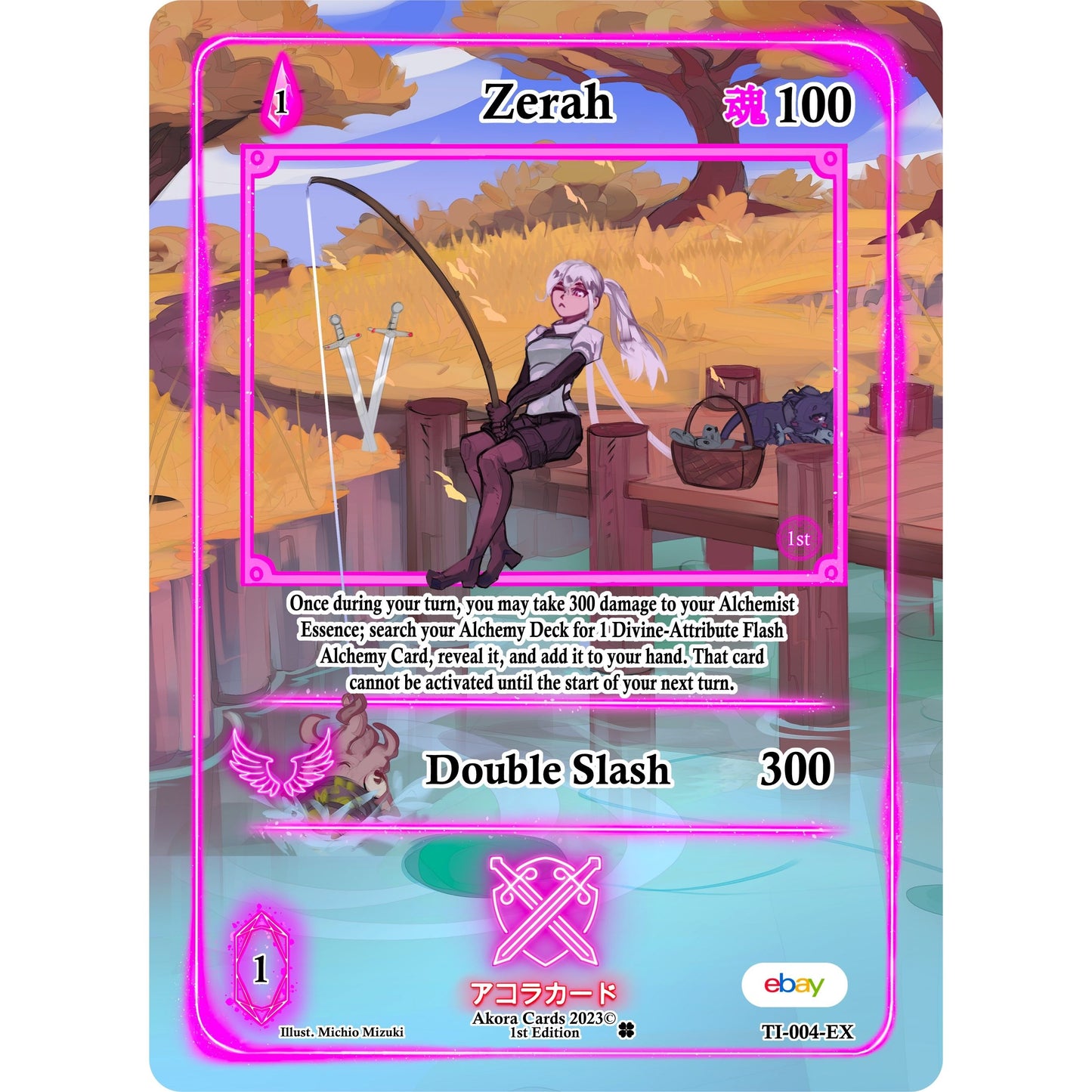 Image for Zerah (Extended Art) (TI-004-EX) (TIE1E) - Akora TCG
