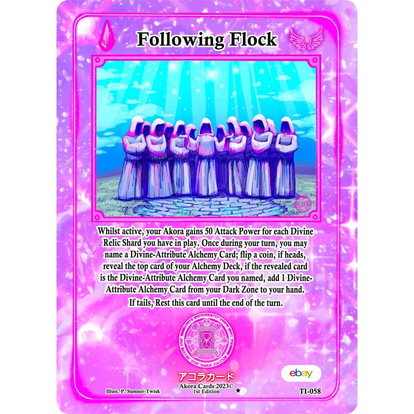 Image for Following Flock (TI-058) (TIE1E) - Akora TCG