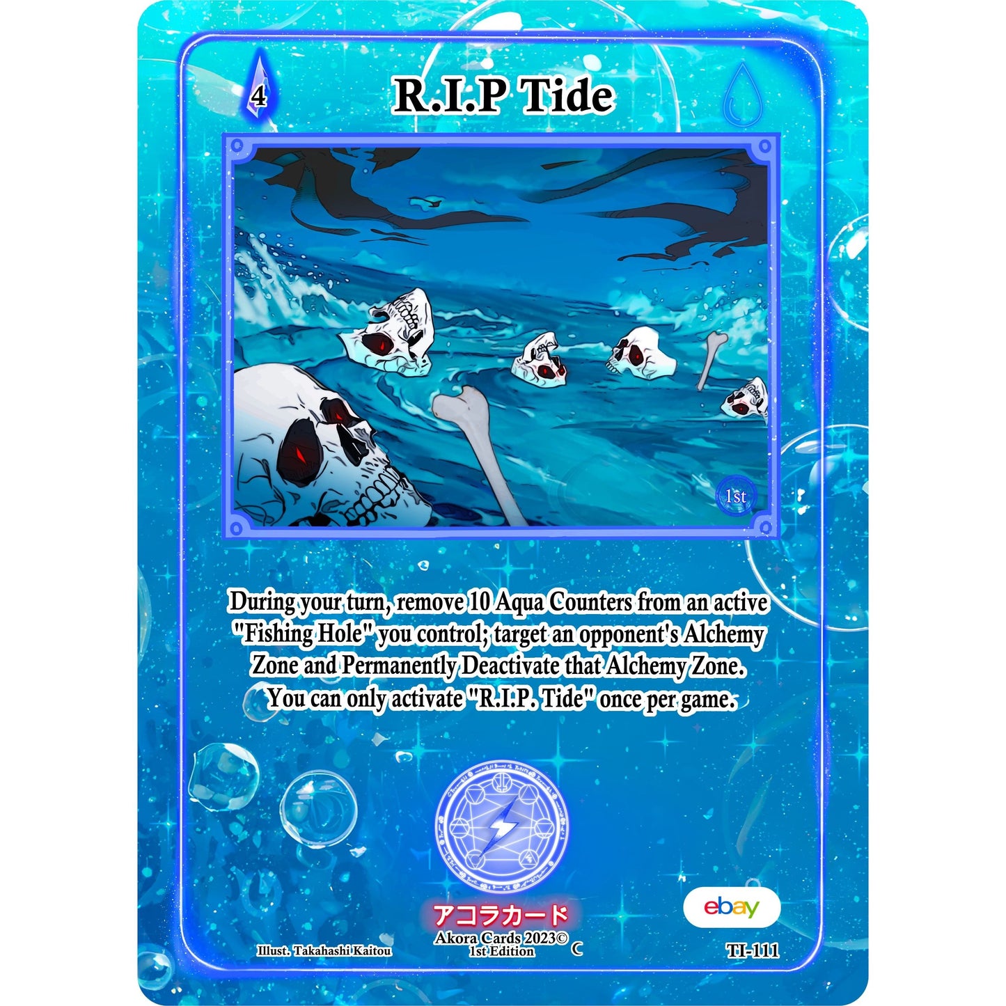 Image for R.I.P Tide (TI-111) (TIE1E) - Akora TCG