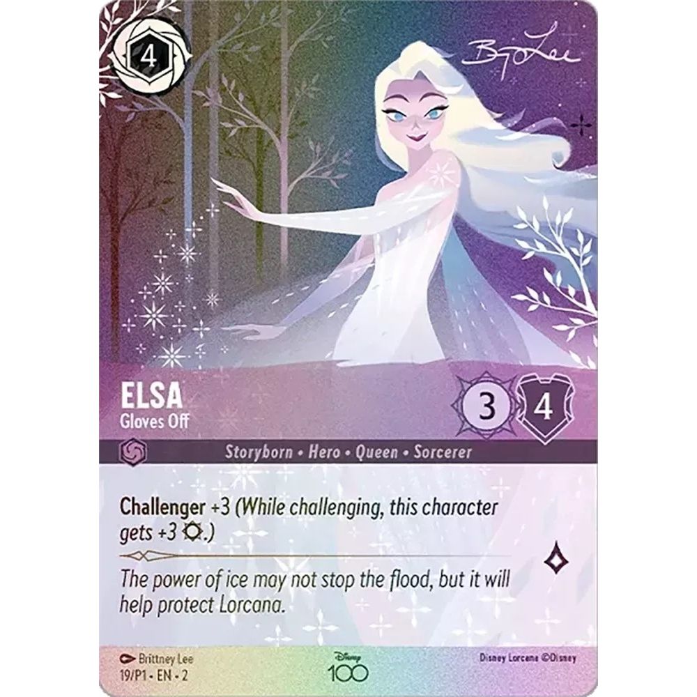Image for Elsa - Gloves Off (Alternate Art) (19) (D100) - Disney Lorcana