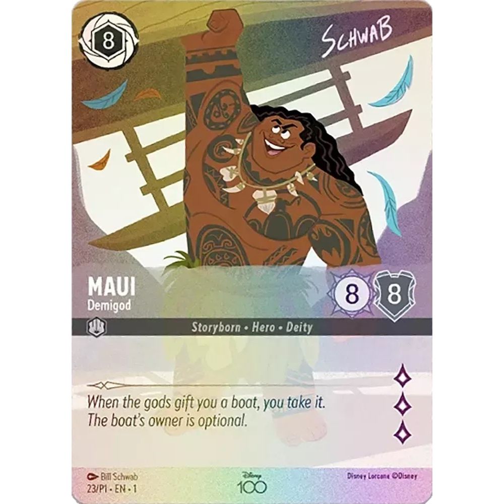 Image for Maui - Demigod (Alternate Art) (23) (D100) - Disney Lorcana