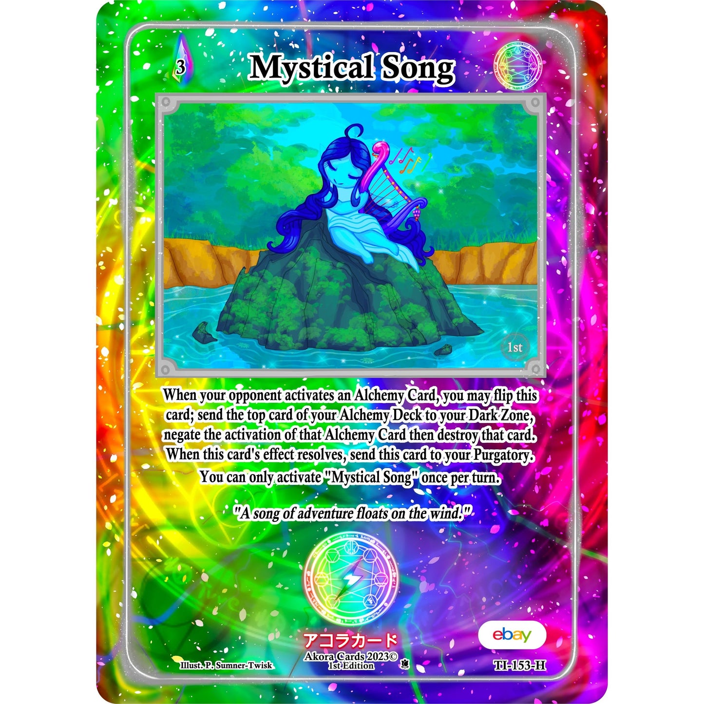 Image for Mystical Song (Holo) (TI-153-H) (TIE1E) - Akora TCG