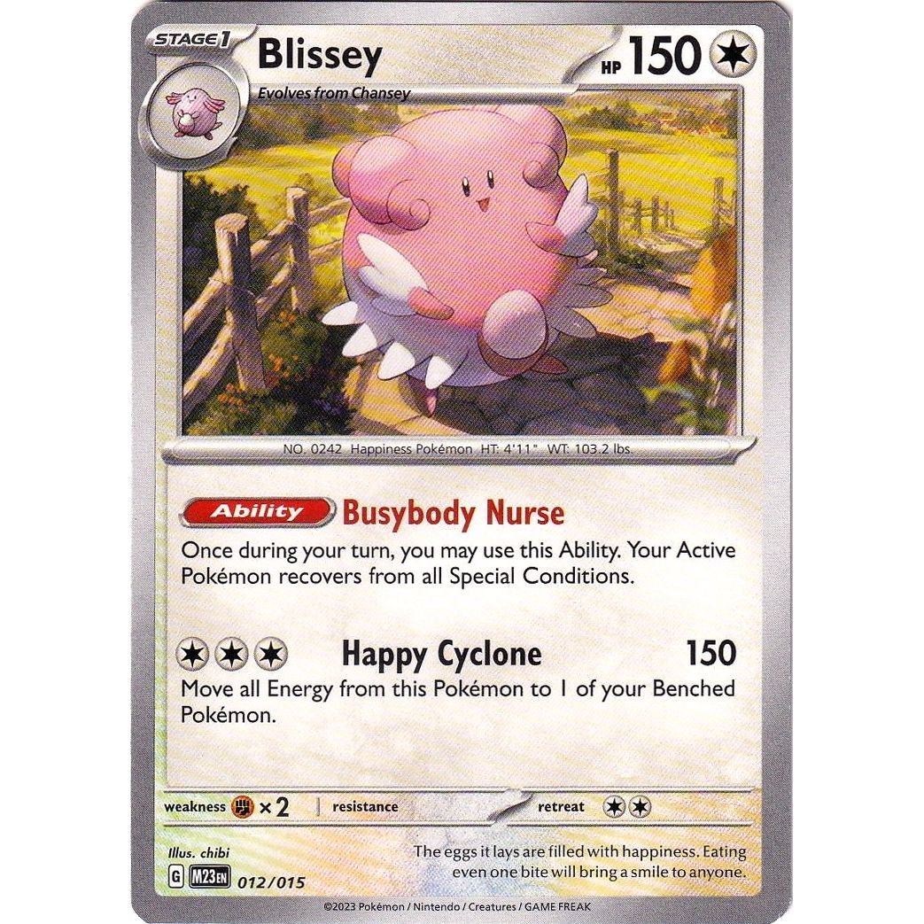 Image for Blissey (012/015) (M23) - Pokemon