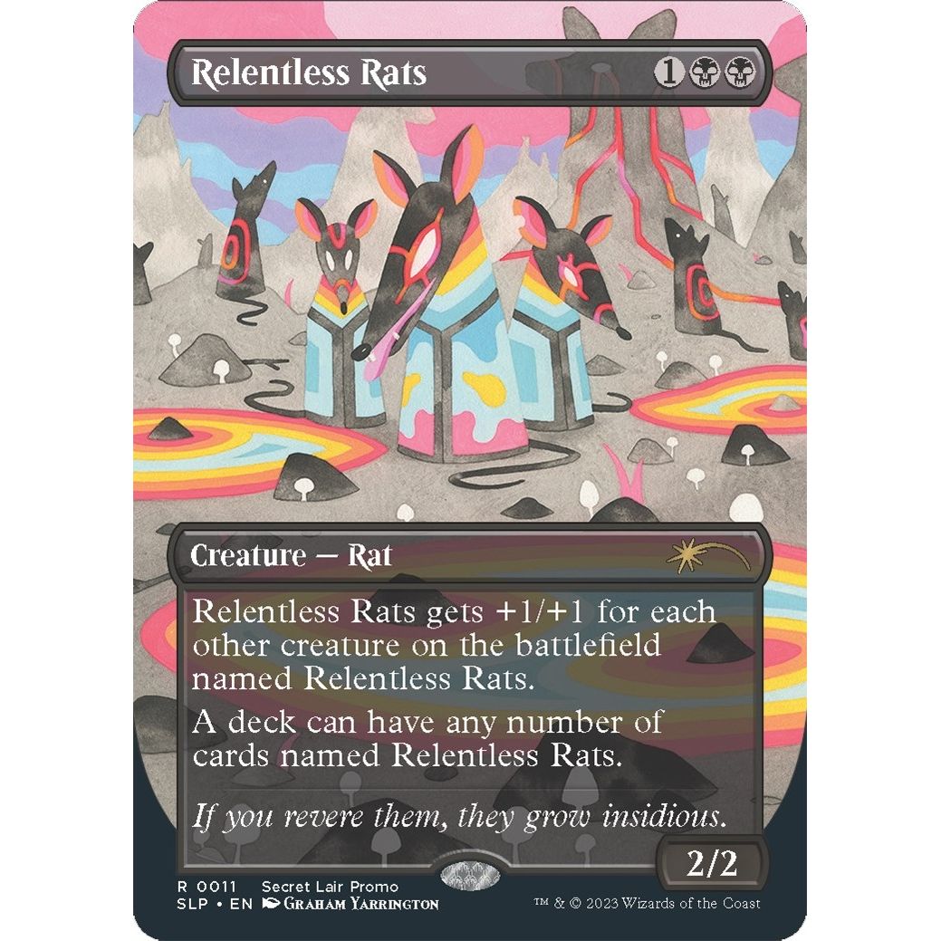 Image for Relentless Rats (0011) (11) (SLP) - Magic: The Gathering