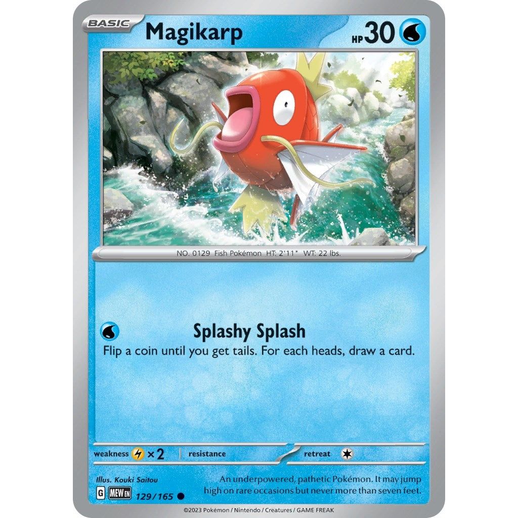 Image for Magikarp (129/165) (MEW) - Pokemon