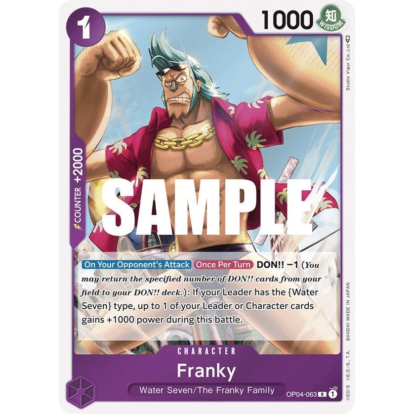 Image for Franky (OP04-063) (OP04) - One Piece Card Game