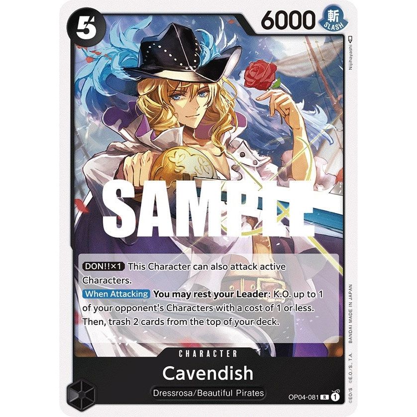 Image for Cavendish (OP04-081) (OP04) - One Piece Card Game