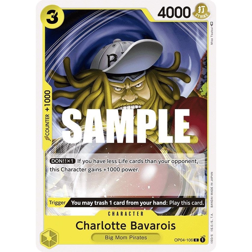 Image for Charlotte Bavarois (OP04-106) (OP04) - One Piece Card Game