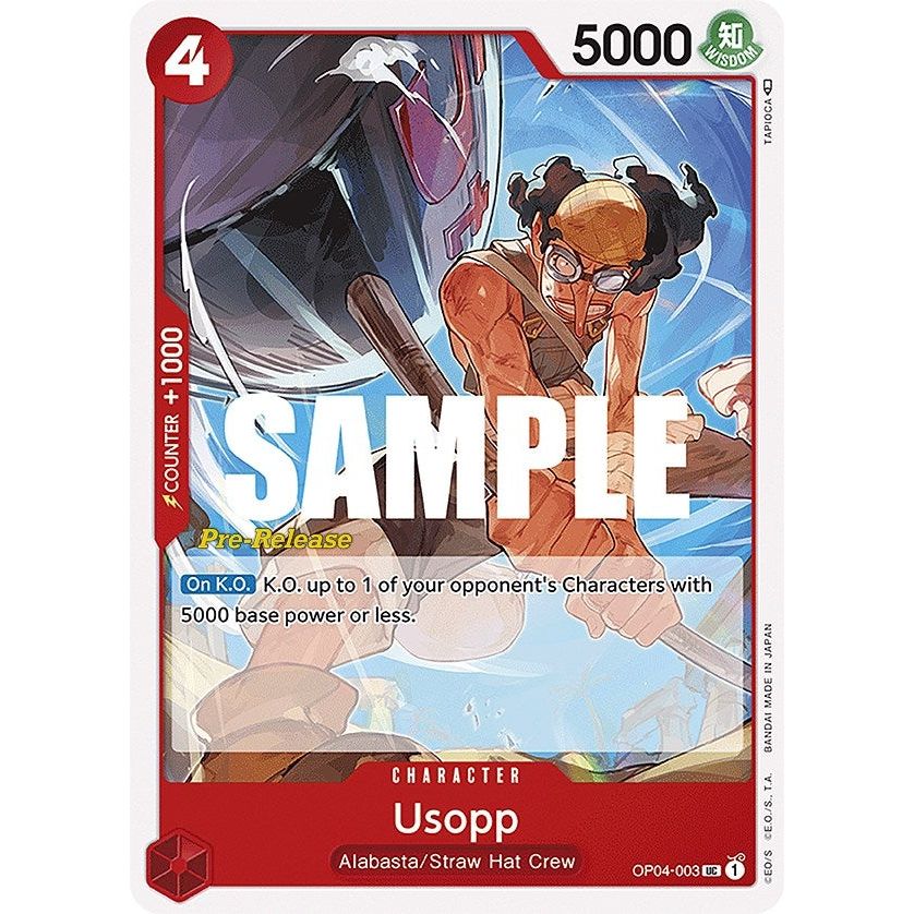 Image for Usopp (OP04-003) (OP04 PRE) - One Piece Card Game