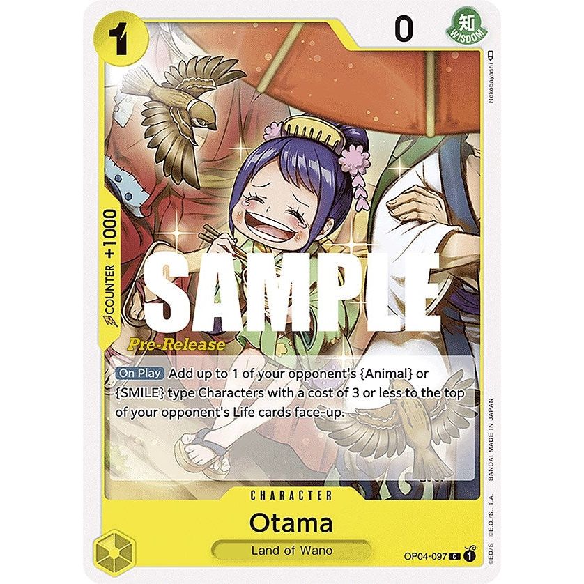 Image for Otama (OP04-097) (OP04 PRE) - One Piece Card Game