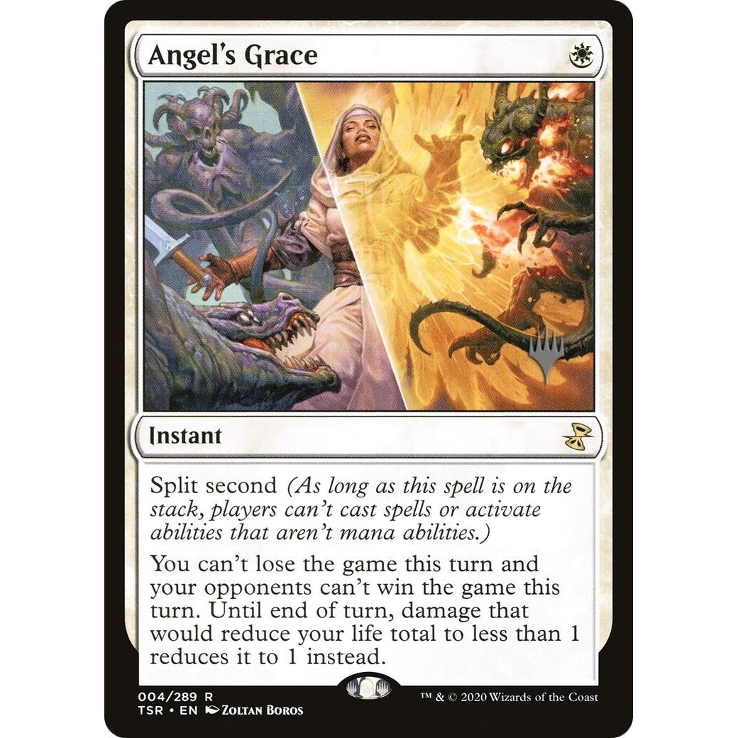 Image for Angel's Grace (4) (PPWOE) - Magic: The Gathering