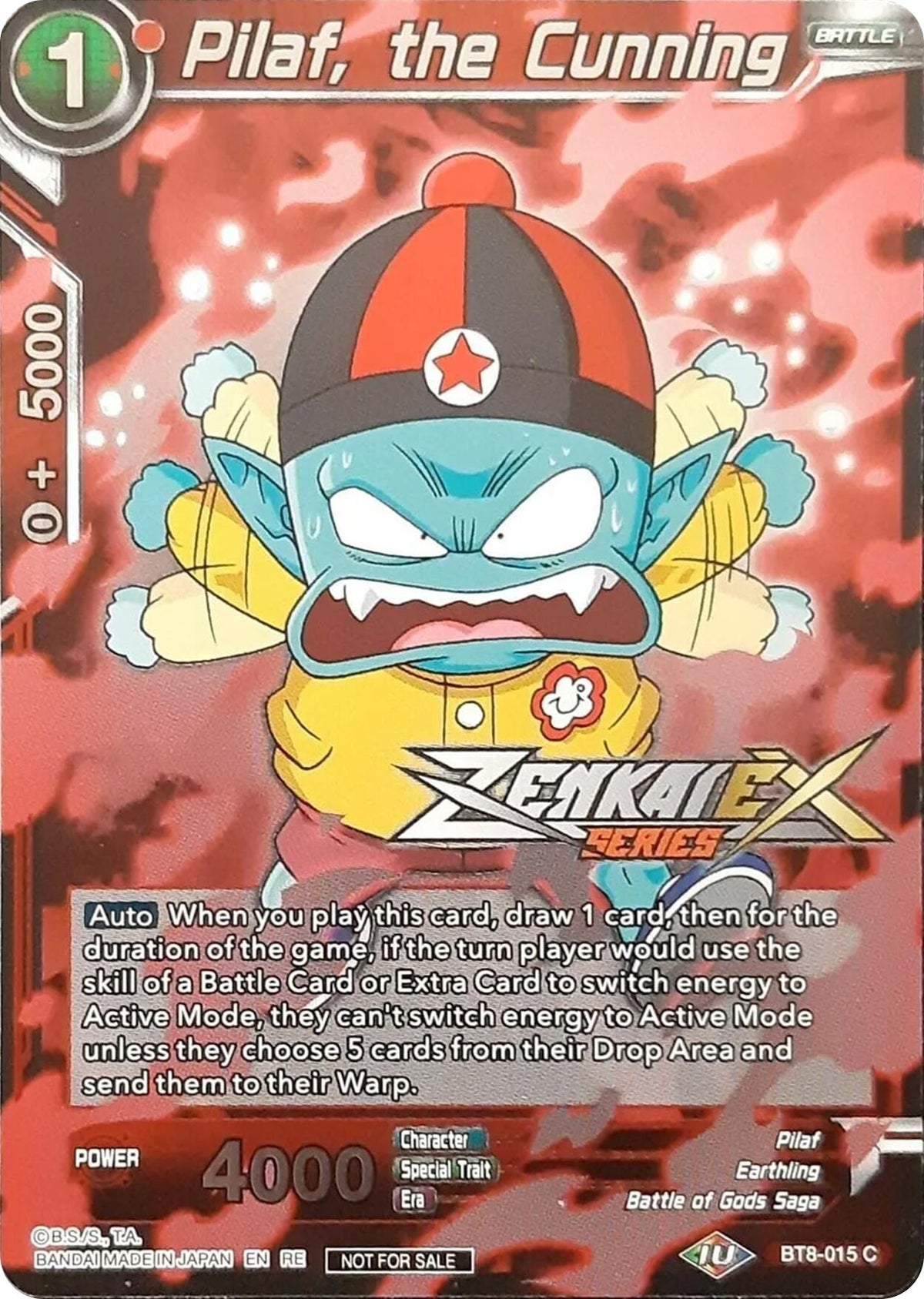 Image for Pilaf, the Cunning (Event Pack 13) (BT8-015) (TPR) - Dragon Ball Super: Masters