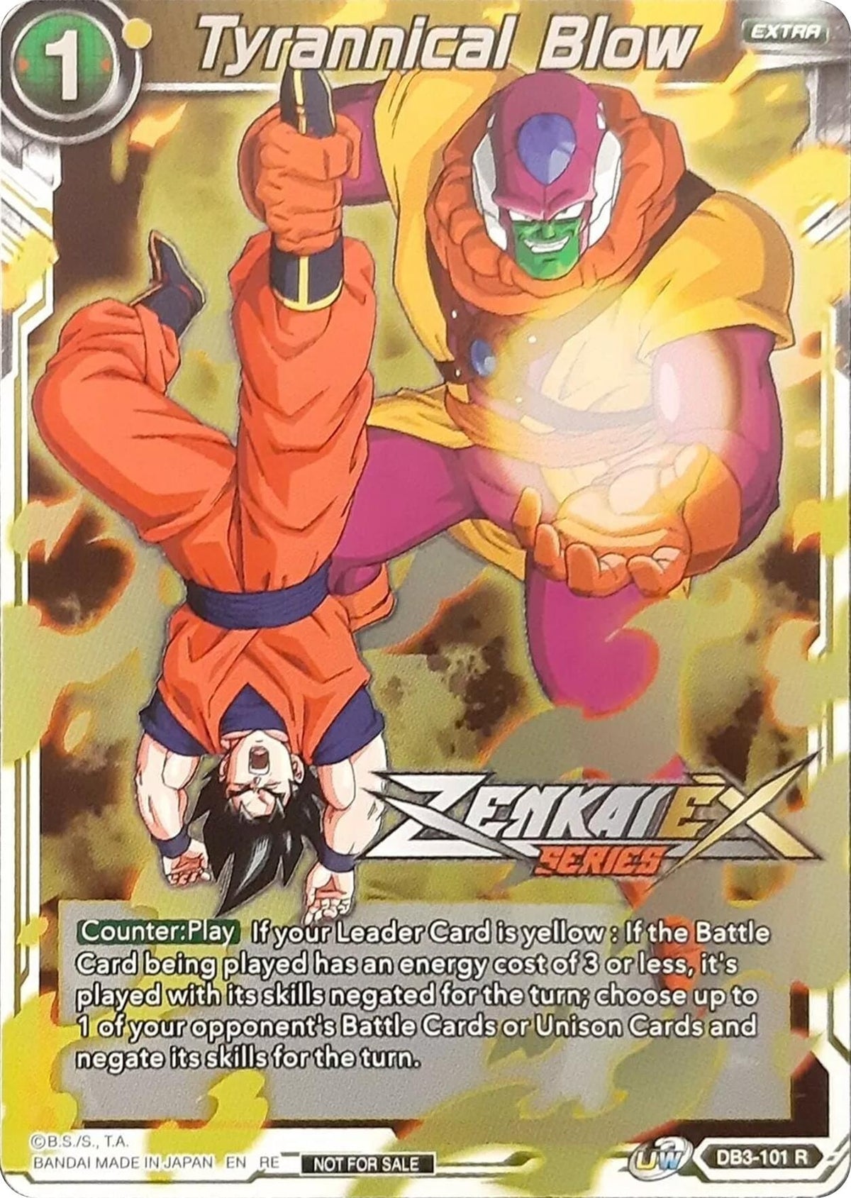 Image for Tyrannical Blow (Event Pack 13) (DB3-101) (TPR) - Dragon Ball Super: Masters