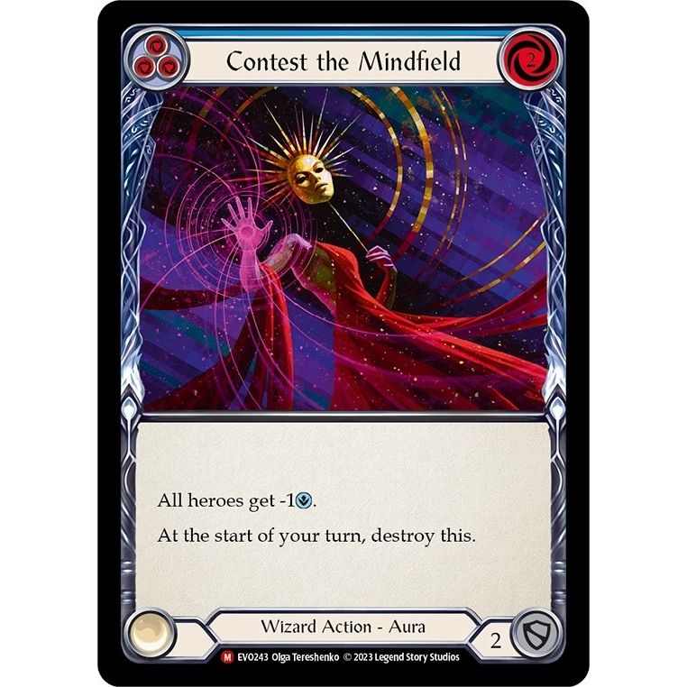 Image for Contest the Mindfield (EVO243) (EVO) - Flesh and Blood TCG