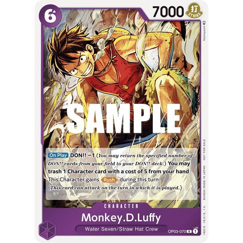 Image for Monkey.D.Luffy (Dash Pack) (OP03-070) (OP04) - One Piece Card Game
