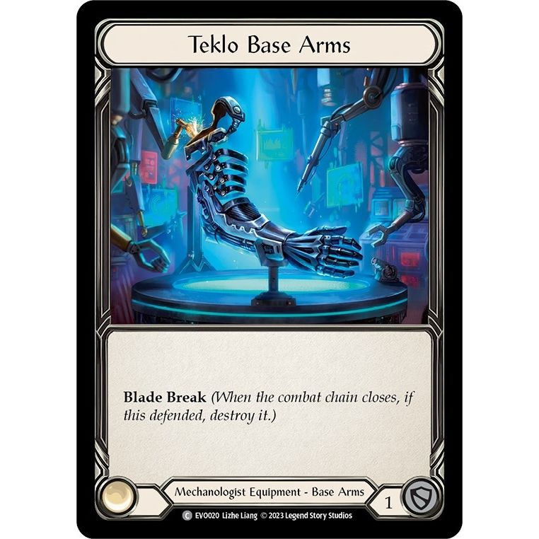 Image for Teklo Base Arms (EVO020) (EVO) - Flesh and Blood TCG