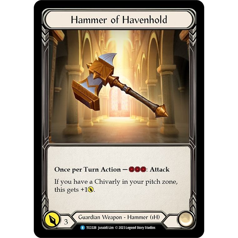 Image for Hammer of Havenhold (TCC028) (TCC) - Flesh and Blood TCG