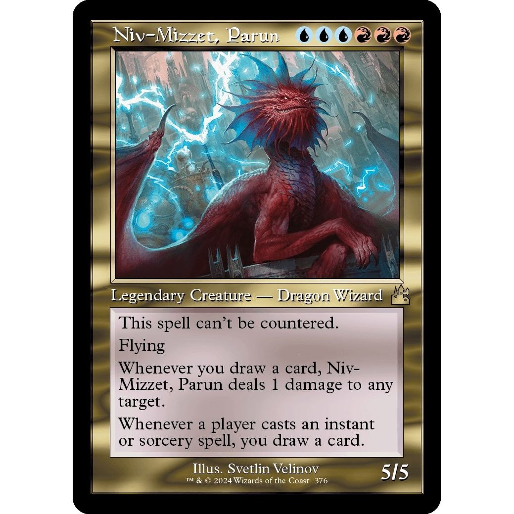 Image for Niv-Mizzet, Parun (Retro Frame) (376) (RVR) - Magic: The Gathering