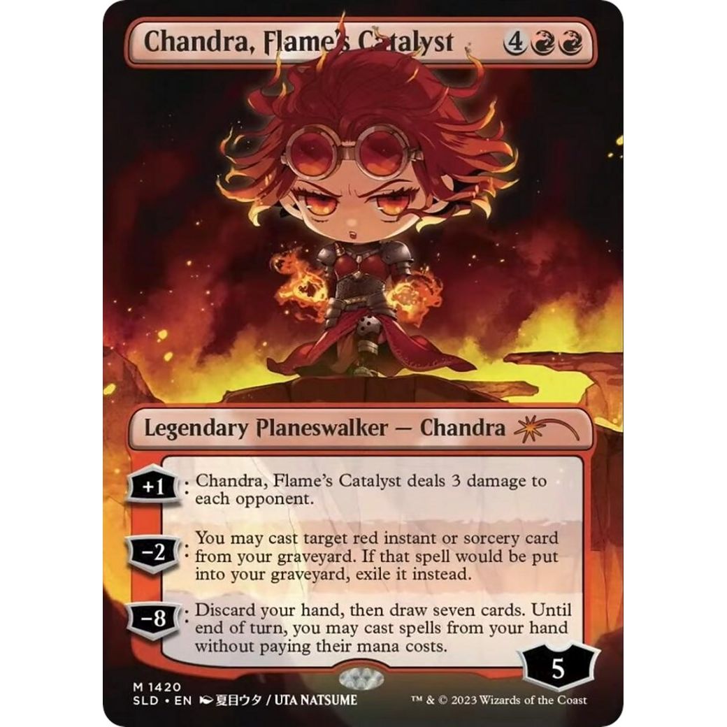 Image for Chandra, Flame's Catalyst (1420) (SLD) - Magic: The Gathering