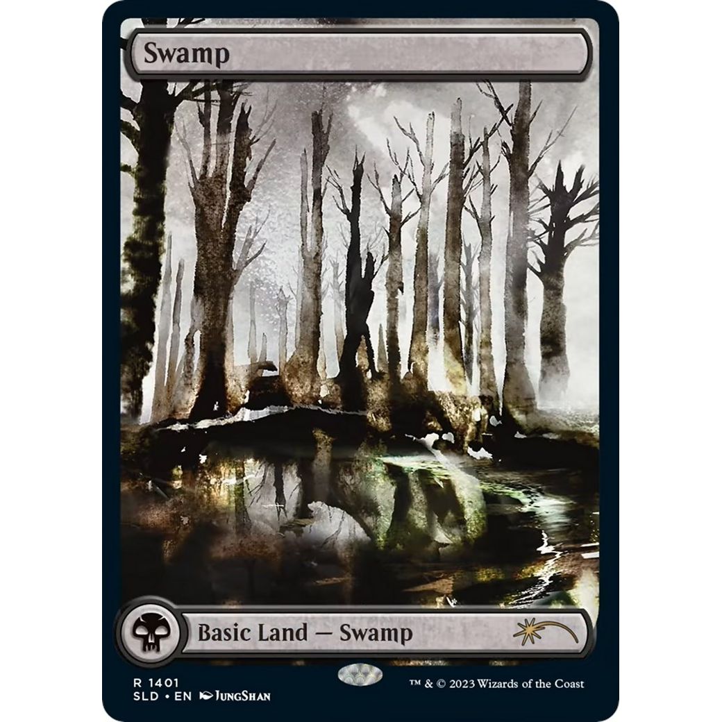 Image for Swamp (1401) (1401) (SLD) - Magic: The Gathering
