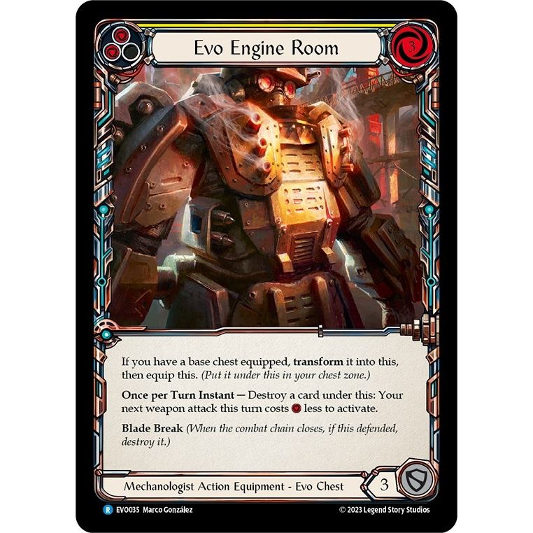 Image for Evo Engine Room (EVO035) (EVO) - Flesh and Blood TCG