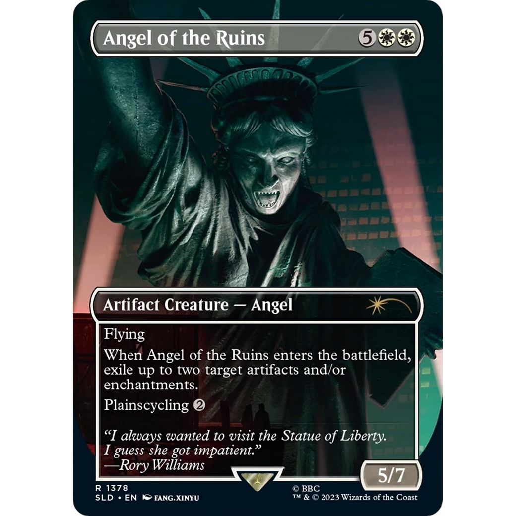 Image for Angel of the Ruins (1378) (1378) (SLD) - Magic: The Gathering