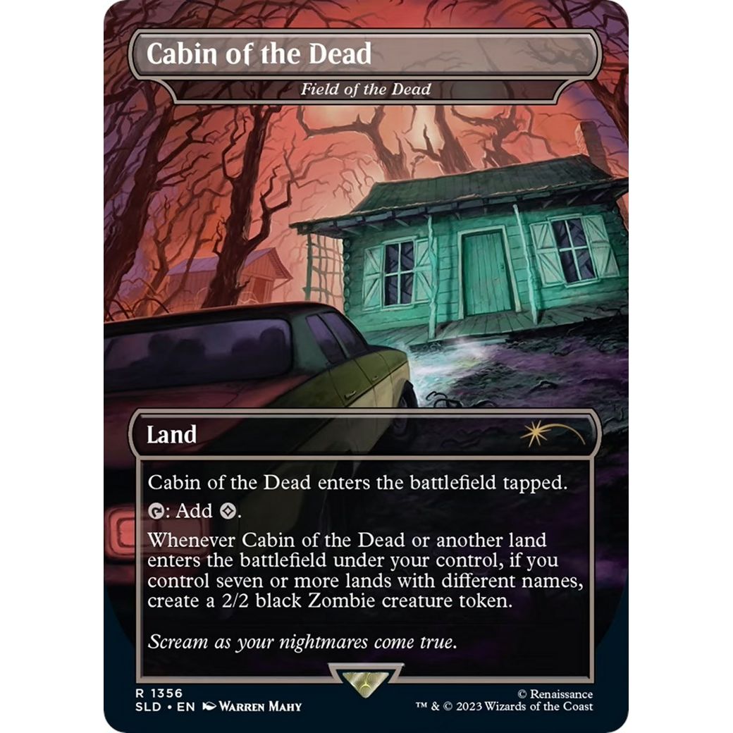 Image for Cabin of the Dead - Field of the Dead (1356) (SLD) - Magic: The Gathering
