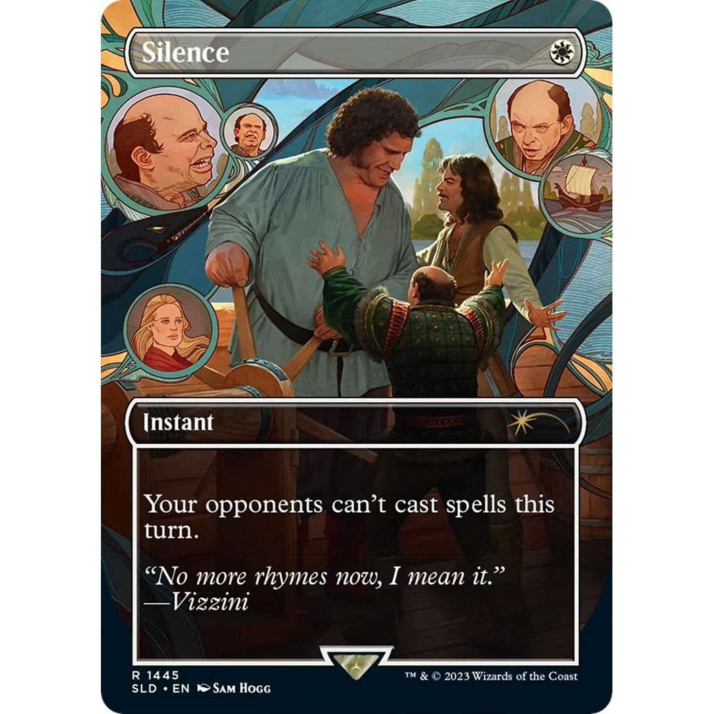 Image for Silence (1445) (SLD) - Magic: The Gathering