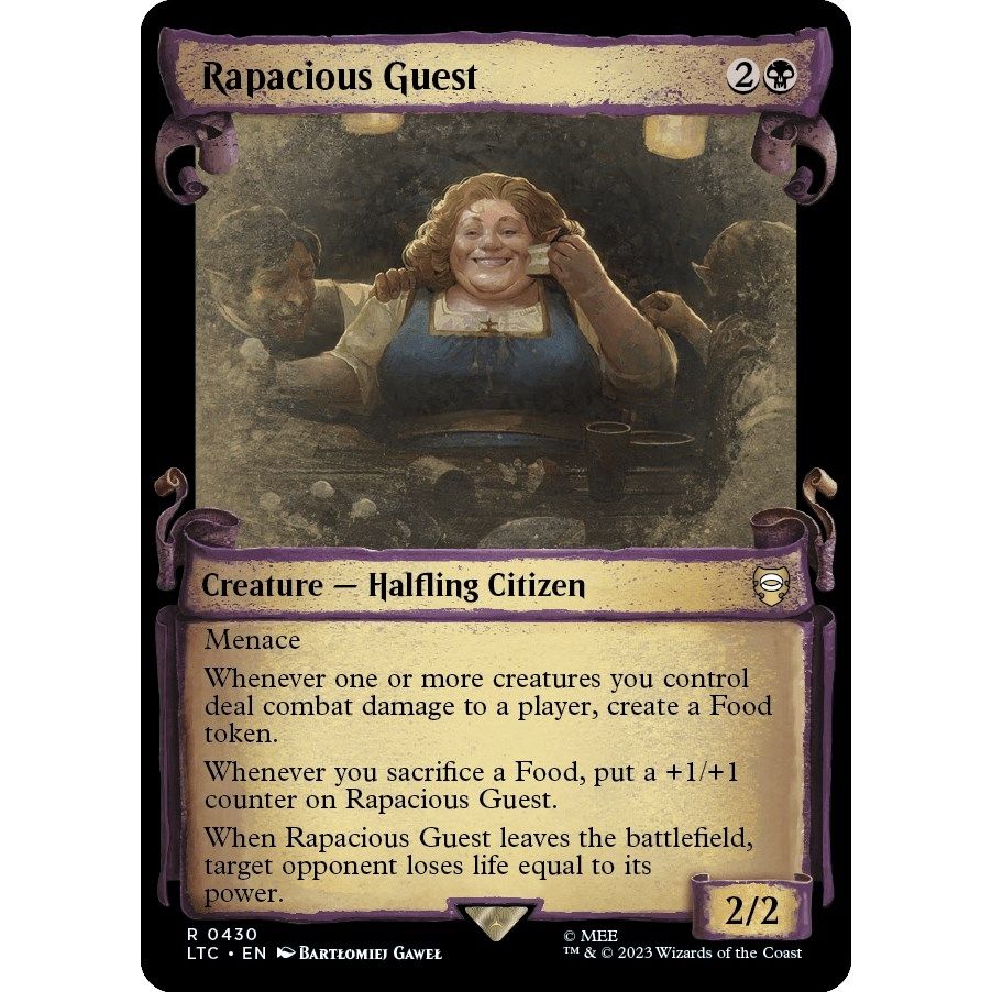Image for Rapacious Guest (Showcase Scrolls) (430) (LTC) - Magic: The Gathering