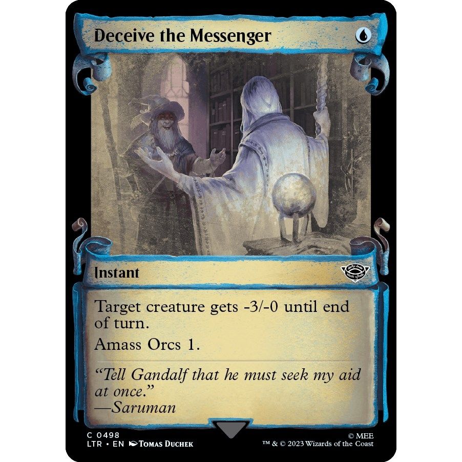 Image for Deceive the Messenger (Showcase Scrolls) (498) (LTR) - Magic: The Gathering