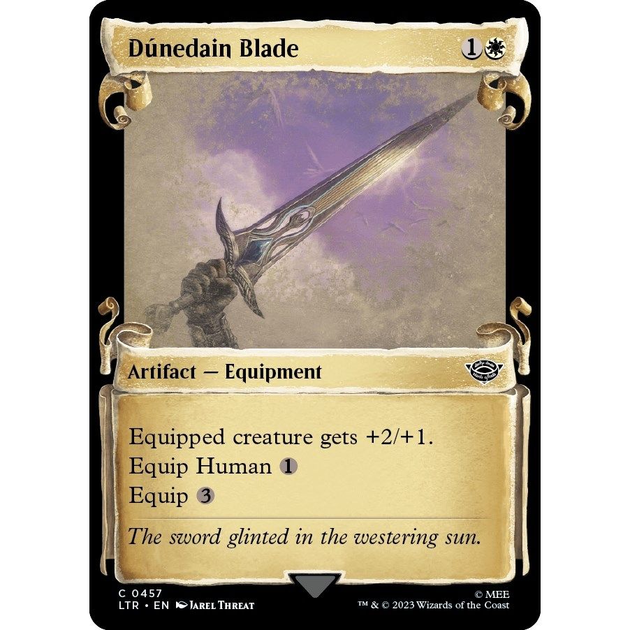 Image for Dunedain Blade (Showcase Scrolls) (457) (LTR) - Magic: The Gathering