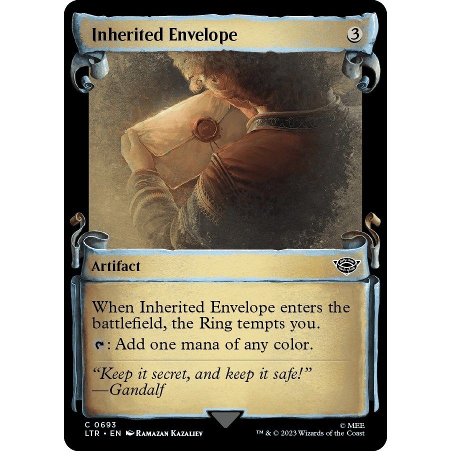 Image for Inherited Envelope (Showcase Scrolls) (693) (LTR) - Magic: The Gathering