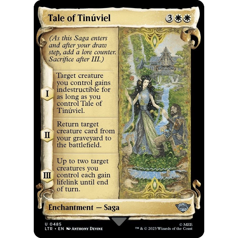 Image for Tale of Tinuviel (Showcase Scrolls) (485) (LTR) - Magic: The Gathering